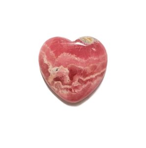 cab1284 rhodochrosite heart