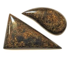 bronzite cabochons