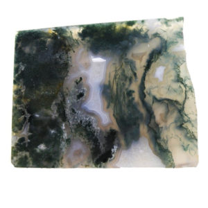 Green Moss Agate Slabs from India