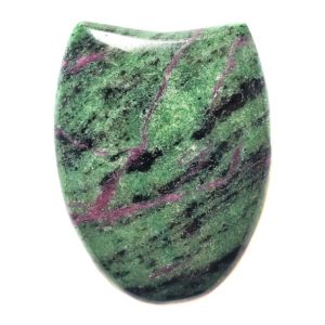 Cab103 - Ruby in Zoisite Cabochon