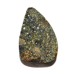Cab1263 - Rainbow Pyrite Cabochon