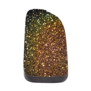 Cab2308 - Rainbow Pyrite Cabochon Pair