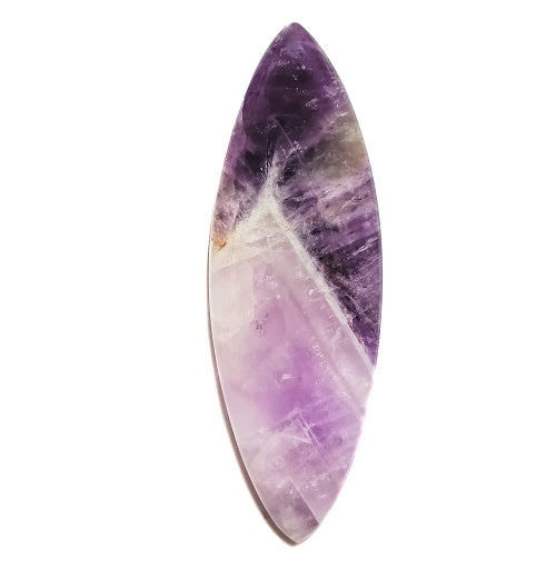 Chevron Amethyst Cabochon