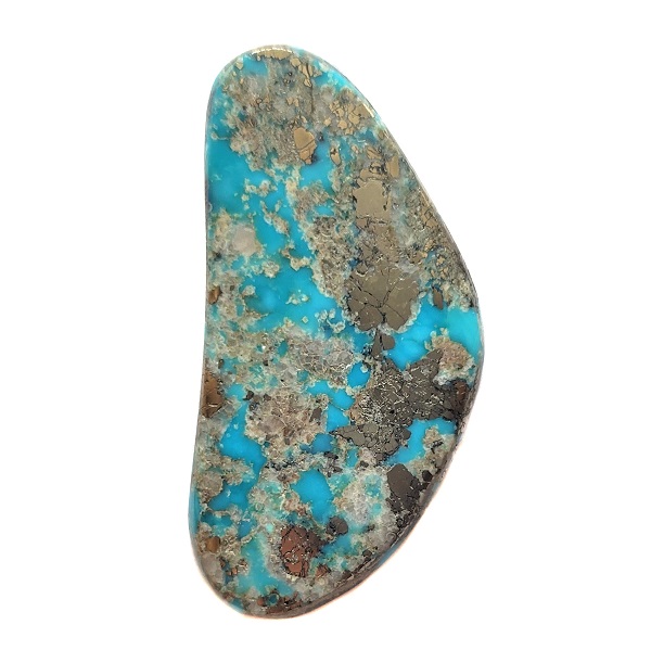 Cab1030 - Natural Morenci Turquoise Cabochon