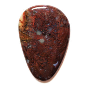 Cab517 - Red Moss Agate Cabochon