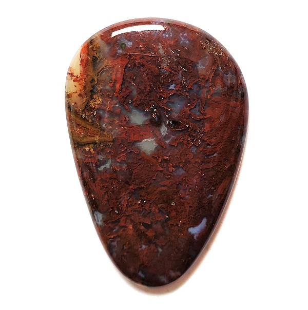 Cab517 - Red Moss Agate Cabochon