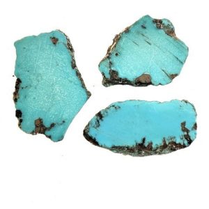 Sonoran Blue Turquoise Slabs (Stabilized) from Mexico - $1.00/gram