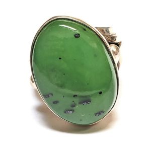 Nephrite Jade Ring #8