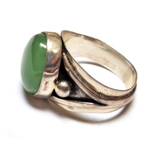 Nephrite Jade Ring #9