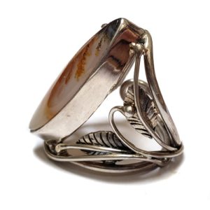 Dendritic Agate Ring #10