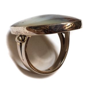 Dendritic Agate Ring #15