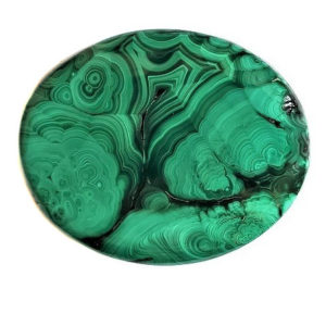 Malachite Cabochons from the Congo