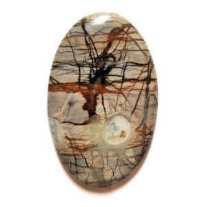 Cab1637 - Picasso Marble Cabochon