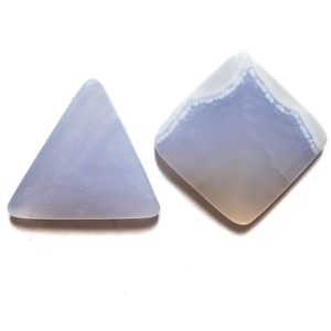 Chalcedony (blue) Cabochons from Malawi