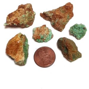 Stabilized Battle Mountain Turquoise Rough - Small Size - $225.00/lb. (~$0.50/gram)
