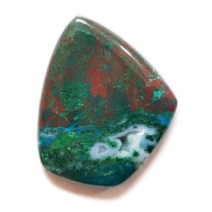 Cab2 - Parrot Wing Chrysocolla Cabochon
