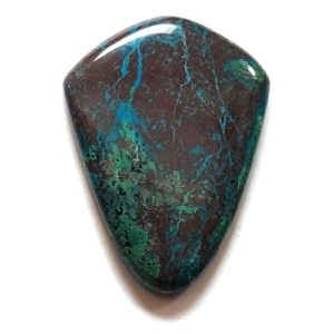 Cab17 - Parrot Wing Chrysocolla Cabochon