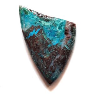 Cab182 - Parrot Wing Chrysocolla Cabochon