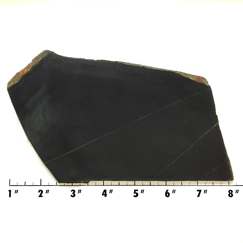 Slab572 - Black Nephrite Jade Slab