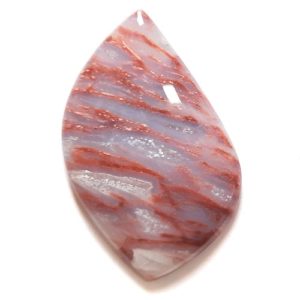 Cab216 - Red Flame Agate Cabochon