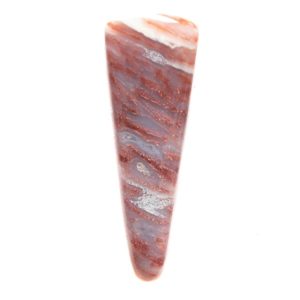 Cab295 - Red Flame Agate Cabochon