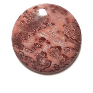 Red Flower Jasper Cabochons from China