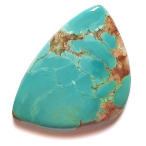 Cab1989 - Number 8 Mine Stabilized Turquoise Cabochon