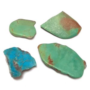 Mixed Stabilized Turquoise Rough - $0.40/gram