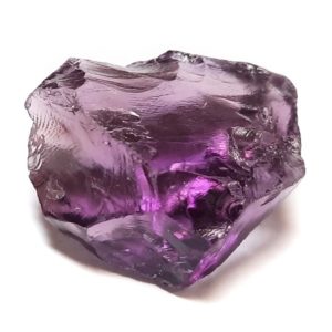 Bahia Special Extra Amethyst #27 at $3.00/carat. This piece weighs 40.85 carats and measures (approx) 20.4 x 16.9 x 11.5mm. Best yield is a heart or round.