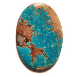Cab2159 - Number 8 Mine Stabilized Turquoise