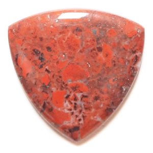 Cab2876 - Red Jasper (Stromatolite) Cabochon