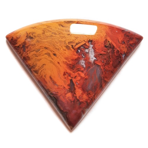Cab1091 - Rooster Tail Agate Cabochon