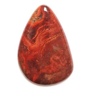 Cab126 - Rooster Tail Agate Cabochon