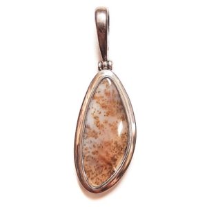 Dendritic Agate in Sterling Silver #367SK