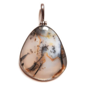Dendritic Agate in Sterling Silver #398SK