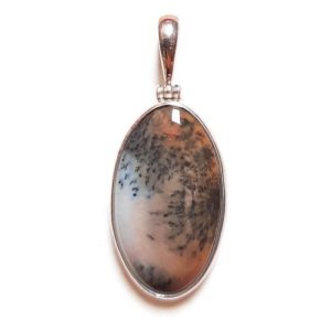 Dendritic Agate in Sterling Silver #406SK