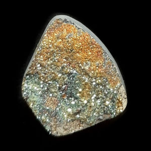 Cab698 - Rainbow Pyrite Cabochon