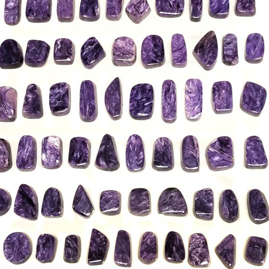 Cab1455SK - Charoite Free Forms