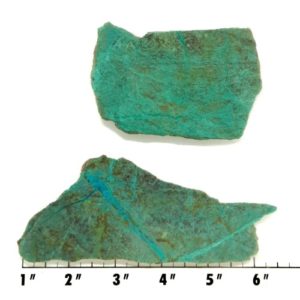Slab1318 - Malachite Brochantite slabs