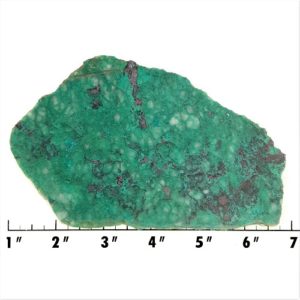Slab131 - Malachite Brochantite slab
