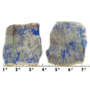Slab164 - Shattuckite in Quartz slabs
