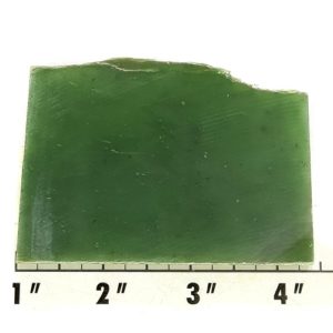 Slab1702 - Green Nephrite Jade Slab