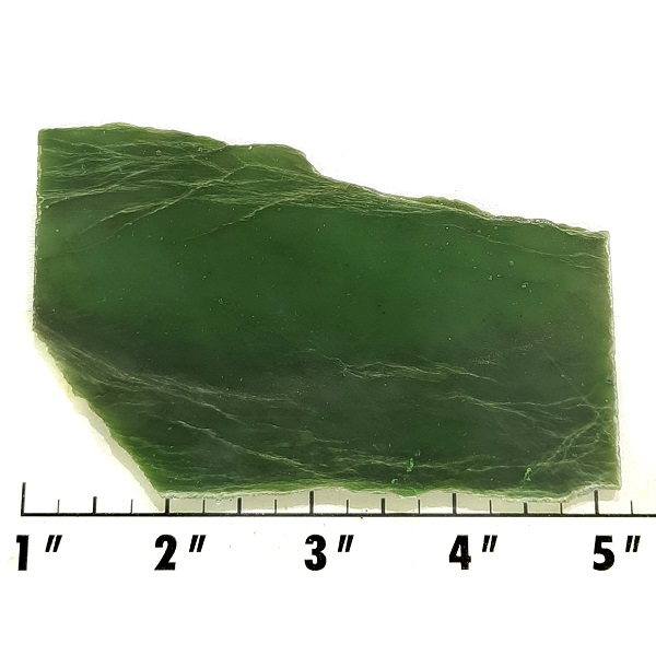 Slab1613 - Green Nephrite Jade Slab