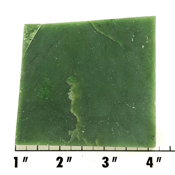 Slab1618 - Green Nephrite Jade Slab