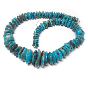 Stabilized Bisbee Turquoise Tumbled Beads