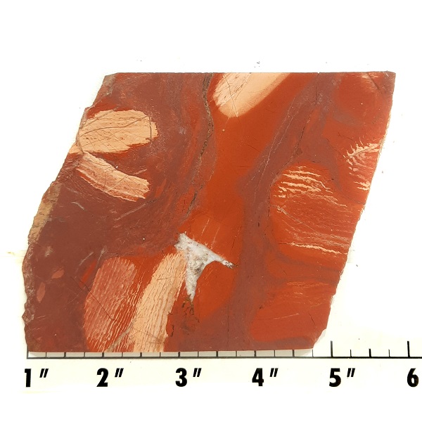 Slab898 - Red Snakeskin Jasper slab