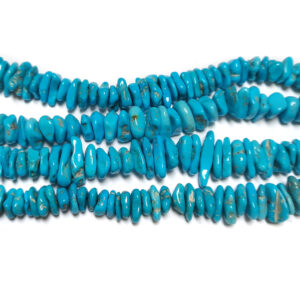 Stabilized Sleeping Beauty Turquoise Chip Beads