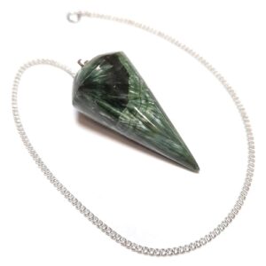 Seraphinite Pendulums with chain from Russia