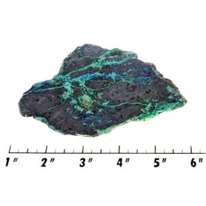 Slab2170 - Tenorite with Copper Secondaries Slab