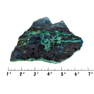 Slab2188 - Tenorite with Copper Secondaries Slab